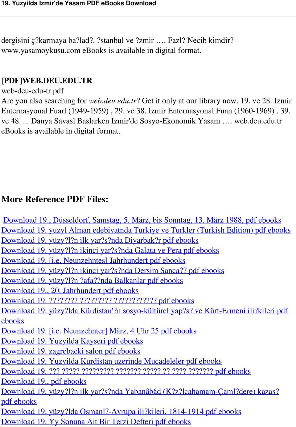 tr More Reference PDF Files: Download 19., Düsseldorf, Samstag, 5. März, bis Sonntag, 13. März 1988, pdf ebooks Download 19.