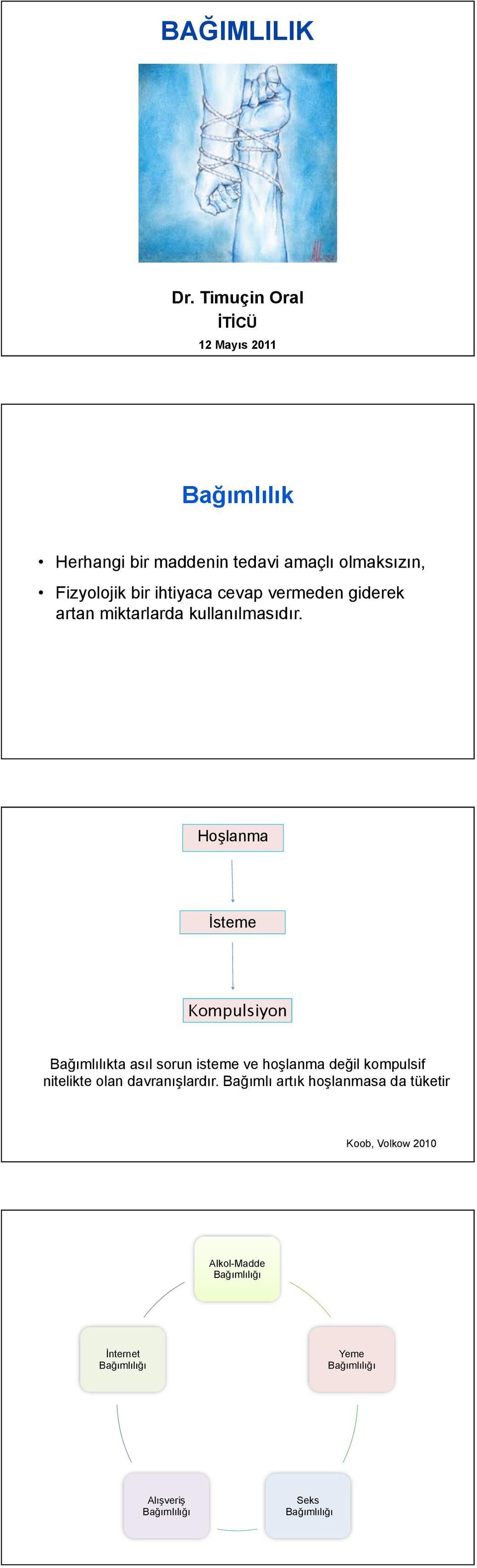 cevap vermeden giderek artan miktarlarda kullanılmasıdır.