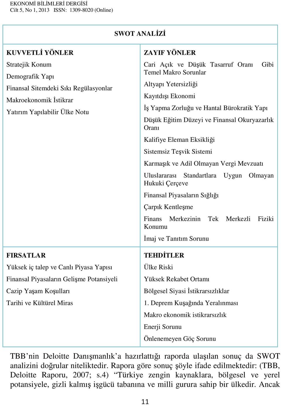 Ekonomi İş Yapma Zorluğu ve Hantal Bürokratik Yapı Gibi Düşük Eğitim Düzeyi ve Finansal Okuryazarlık Oranı Kalifiye Eleman Eksikliği Sistemsiz Teşvik Sistemi Karmaşık ve Adil Olmayan Vergi Mevzuatı