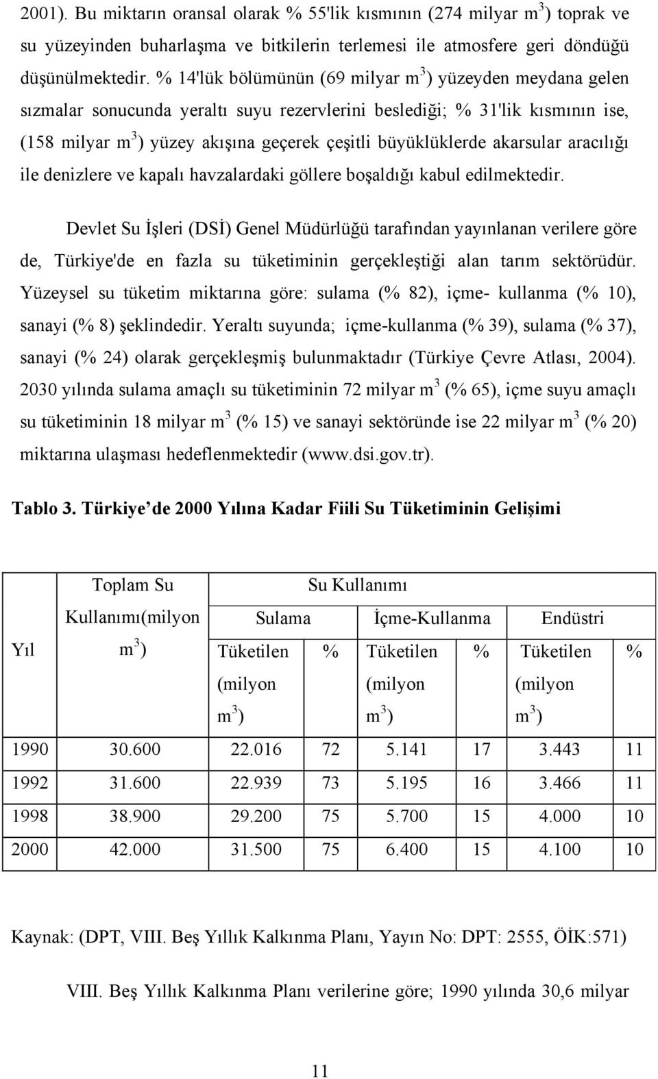 akarsular aracılığı ile denizlere ve kapalı havzalardaki göllere boşaldığı kabul edilmektedir.