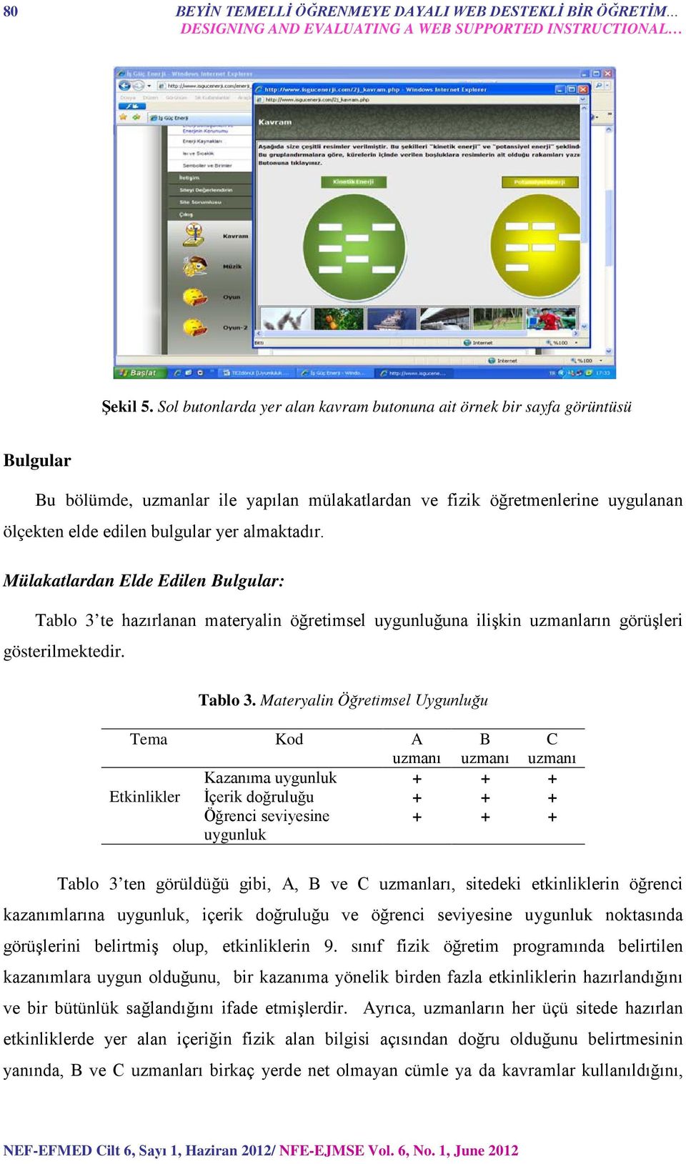 almaktadır. Mülakatlardan Elde Edilen Bulgular: Tablo 3 