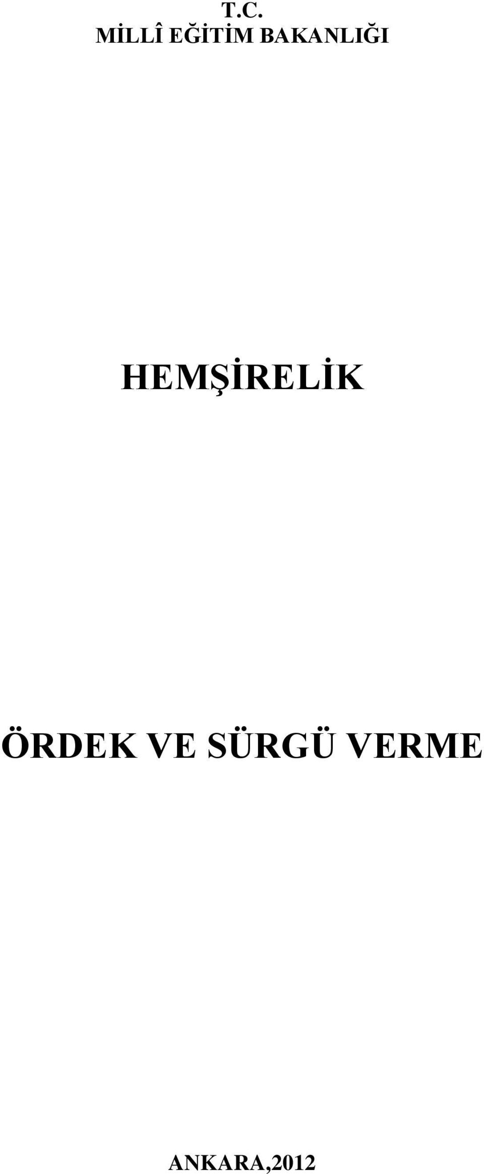 HEMŞİRELİK ÖRDEK