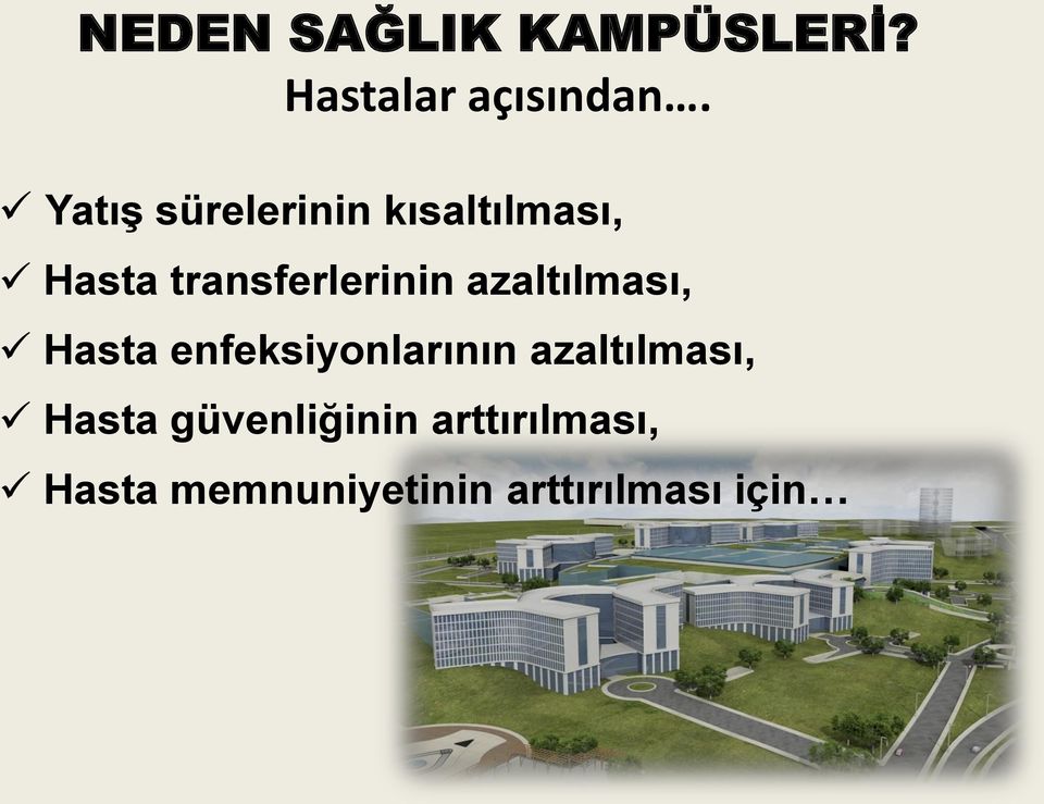 azaltılması, Hasta enfeksiyonlarının azaltılması,