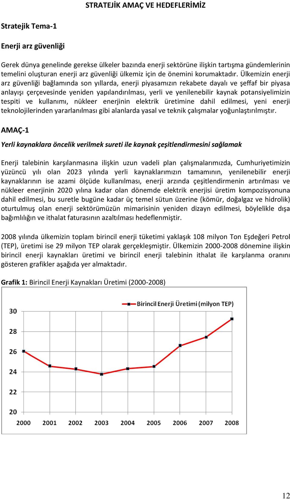 Ülkemizin enerji arz güvenliği bağlamında son yıllarda, enerji piyasamızın rekabete dayalı ve şeffaf bir piyasa anlayışı çerçevesinde yeniden yapılandırılması, yerli ve yenilenebilir kaynak