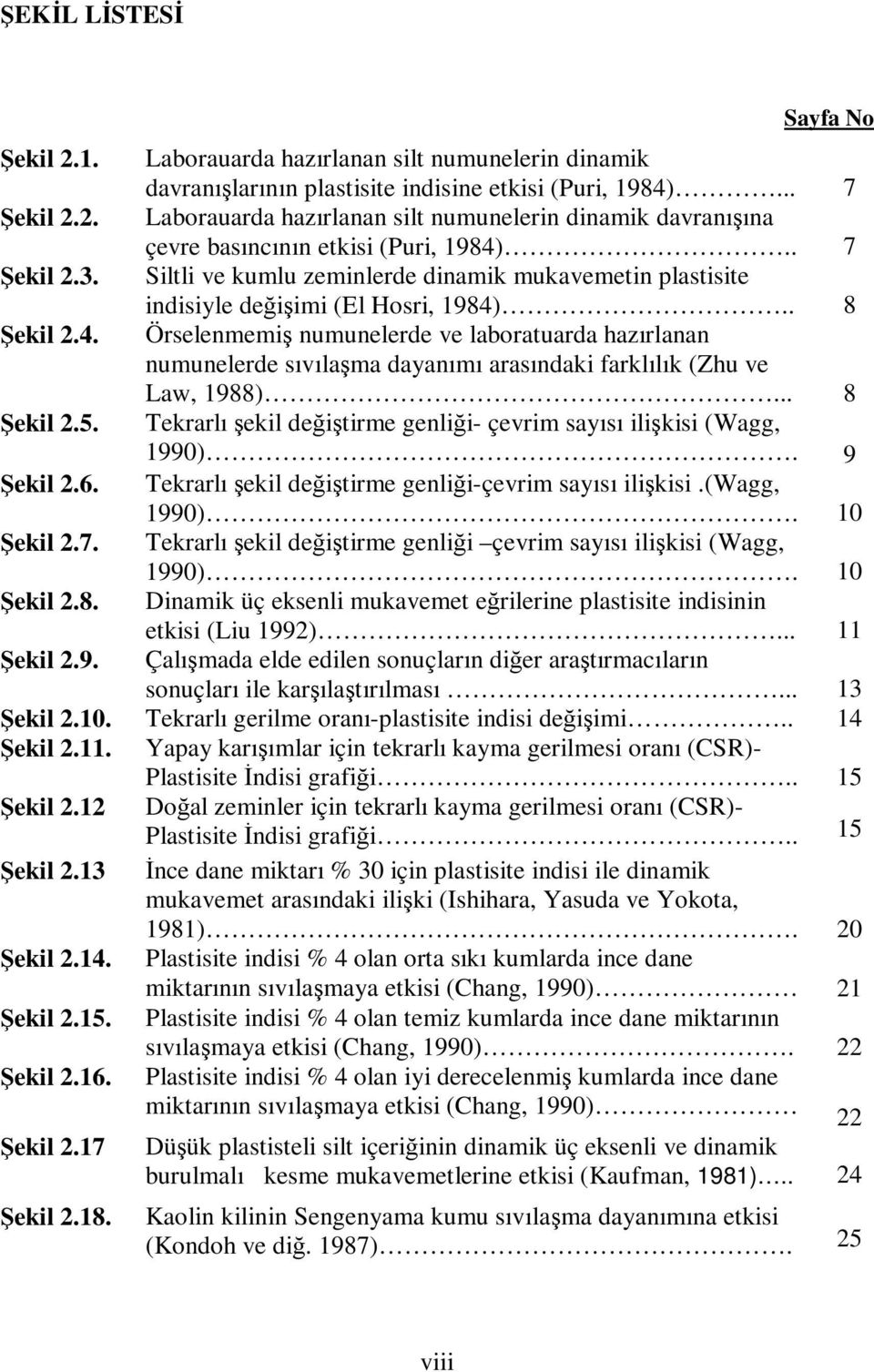 .. 8 Şekil 2.4. Örselenmemiş numunelerde ve laboratuarda hazırlanan numunelerde sıvılaşma dayanımı arasındaki farklılık (Zhu ve Law, 1988)... 8 Şekil 2.5.