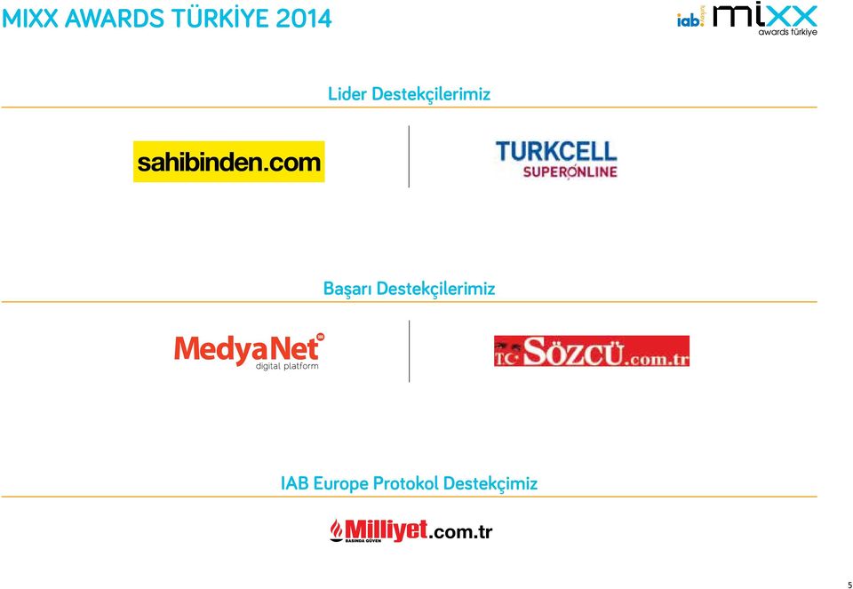 Başarı Destekçilerimiz