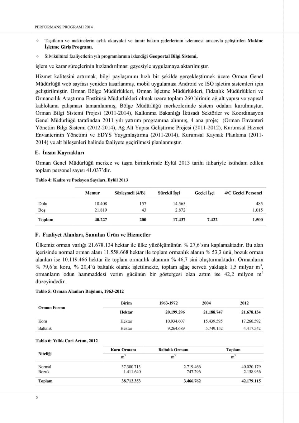 Hizmet kalitesini artırmak, bilgi paylaşımını hızlı bir şekilde gerçekleştirmek üzere Orman Genel Müdürlüğü web sayfası yeniden tasarlanmış, mobil uygulaması Android ve ISO işletim sistemleri için