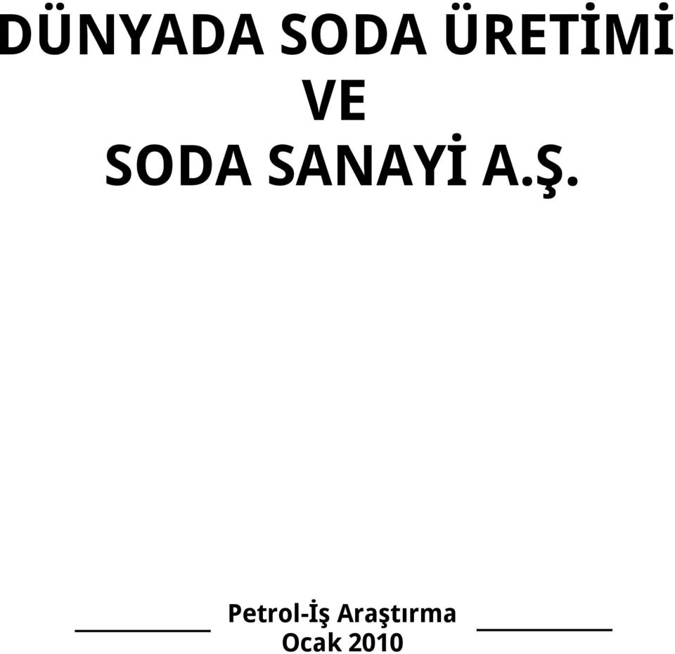 Petrol-İş Araştırma Ocak