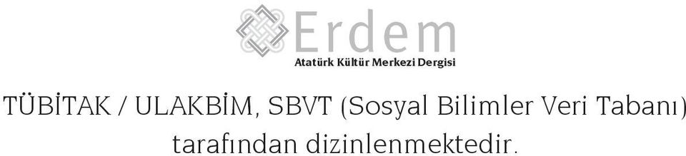 SBVT (Sosyal Bilimler Veri