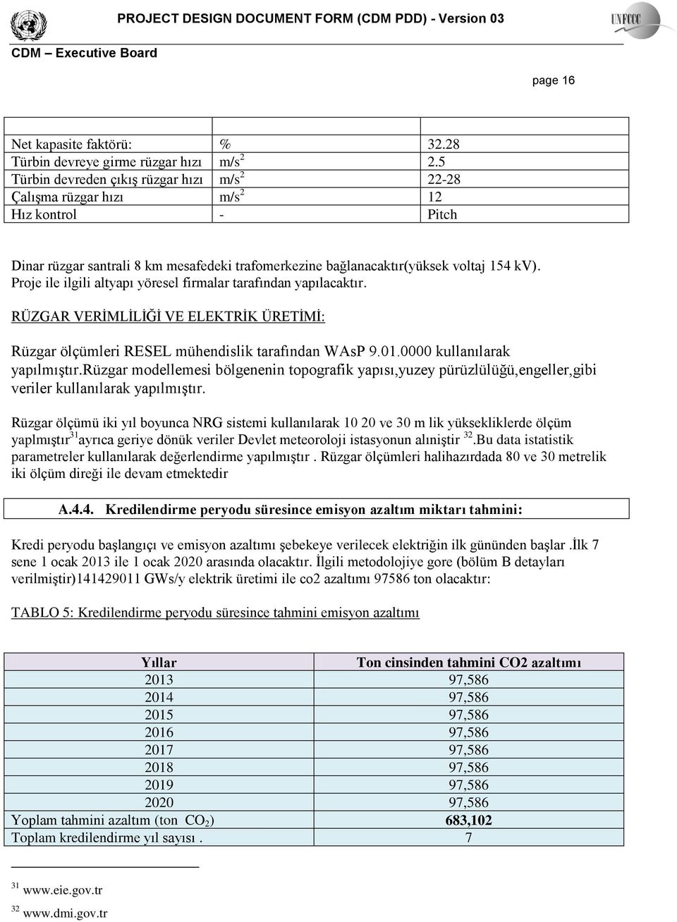 Proje ile ilgili altyapı yöresel firmalar tarafından yapılacaktır. RÜZGAR VERİMLİLİĞİ VE ELEKTRİK ÜRETİMİ: Rüzgar ölçümleri RESEL mühendislik tarafından WAsP 9.01.0000 kullanılarak yapılmıştır.