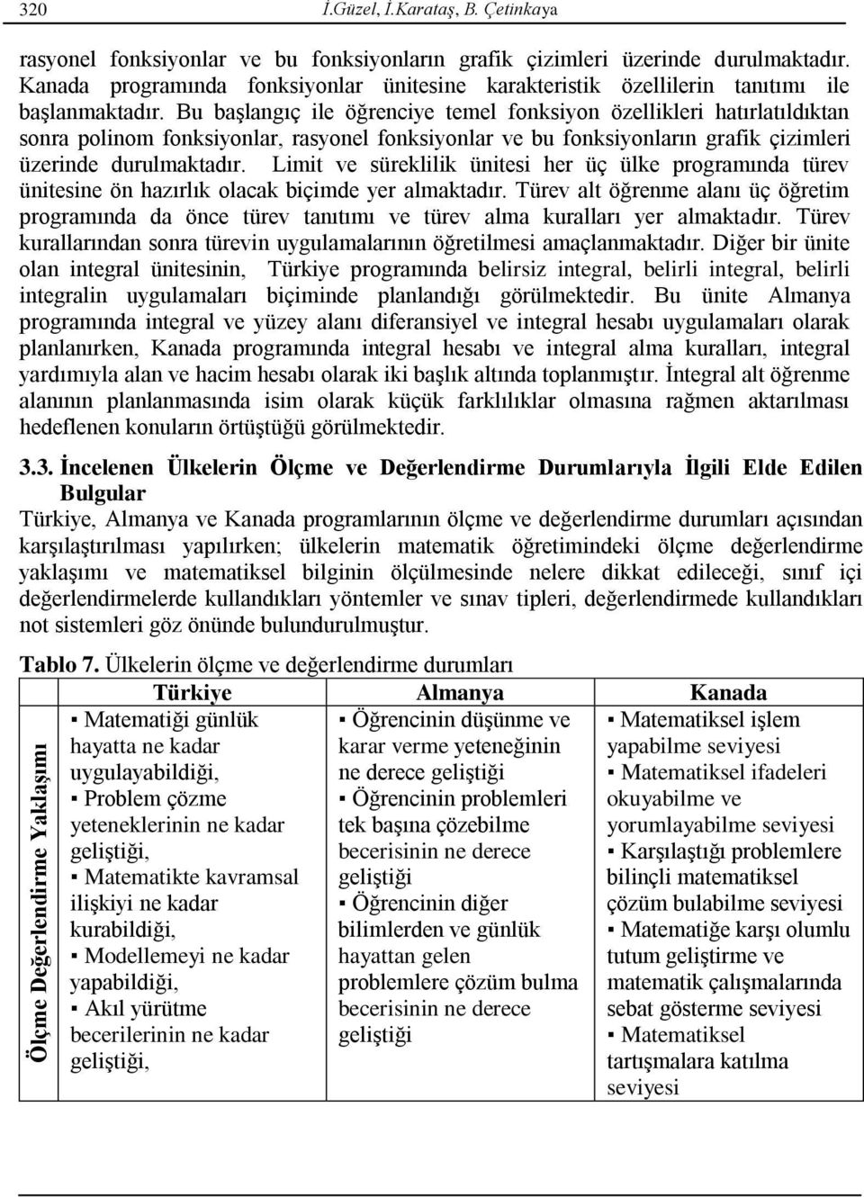 Bu başlangıç ile öğrenciye temel fonksiyon özellikleri hatırlatıldıktan sonra polinom fonksiyonlar, rasyonel fonksiyonlar ve bu fonksiyonların grafik çizimleri üzerinde durulmaktadır.