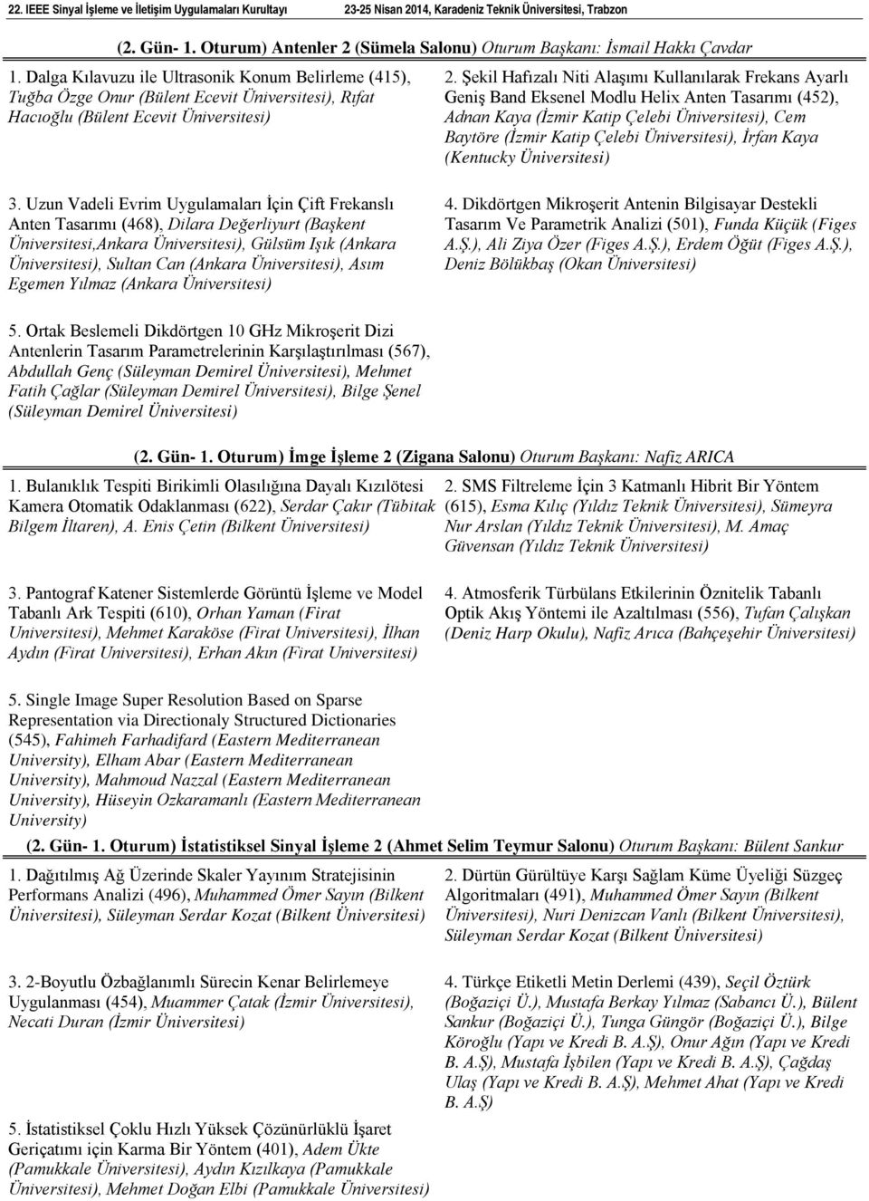 Uzun Vadeli Evrim Uygulamaları İçin Çift Frekanslı Anten Tasarımı (468), Dilara Değerliyurt (Başkent Üniversitesi,Ankara, Gülsüm Işık (Ankara, Sultan Can (Ankara, Asım Egemen Yılmaz (Ankara 2.