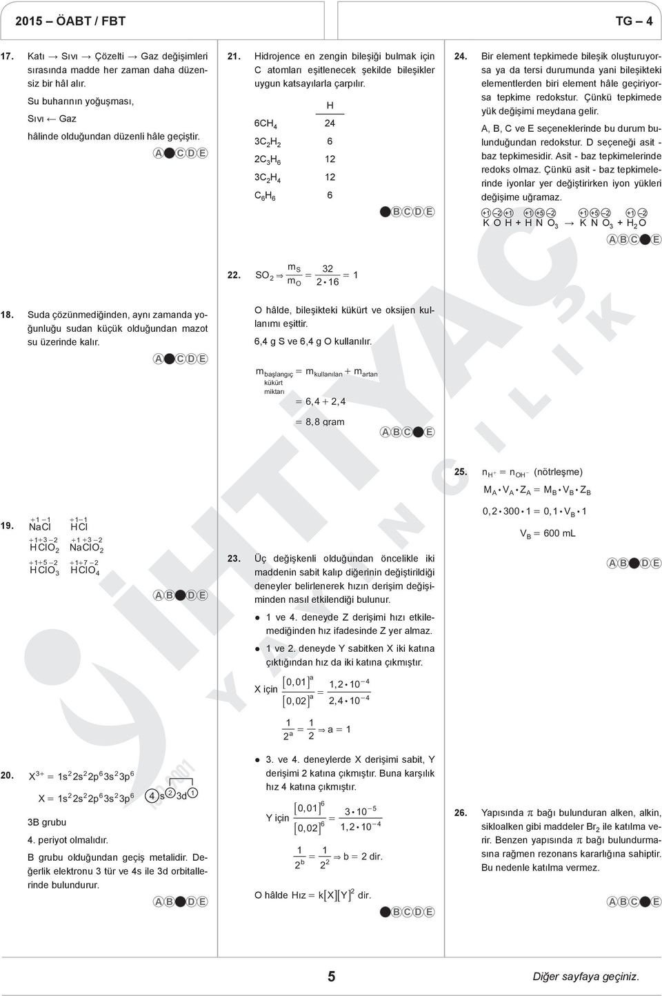 Bir element tepkimee bileşik oluşturuyorsa ya a tersi urumuna yani bileşikteki elementleren biri element hâle eçiriyorsa tepkime reokstur. Çünkü tepkimee yük eğişimi meyana elir.