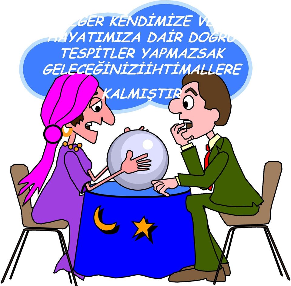 TESPİTLER YAPMAZSAK