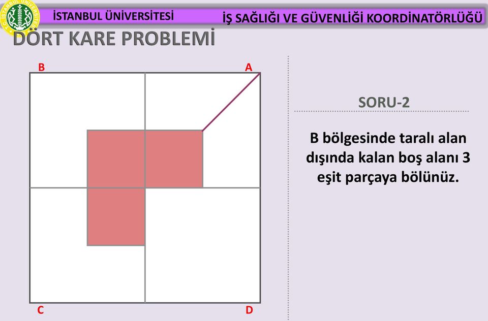 alan dışında kalan boş