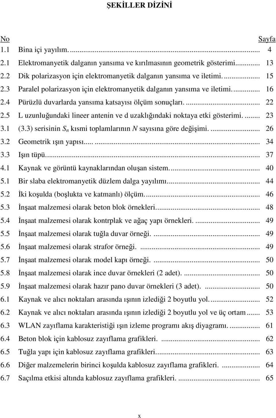 ... 3 3. (3.3 seisinin S n kısi toplalaının N sayısına göe değişii.... 6 3. Geoetik ışın yapısı...... 34 3.3 Işın tüpü... 37 4. Kaynak ve göüntü kaynaklaından oluşan siste... 4 5.