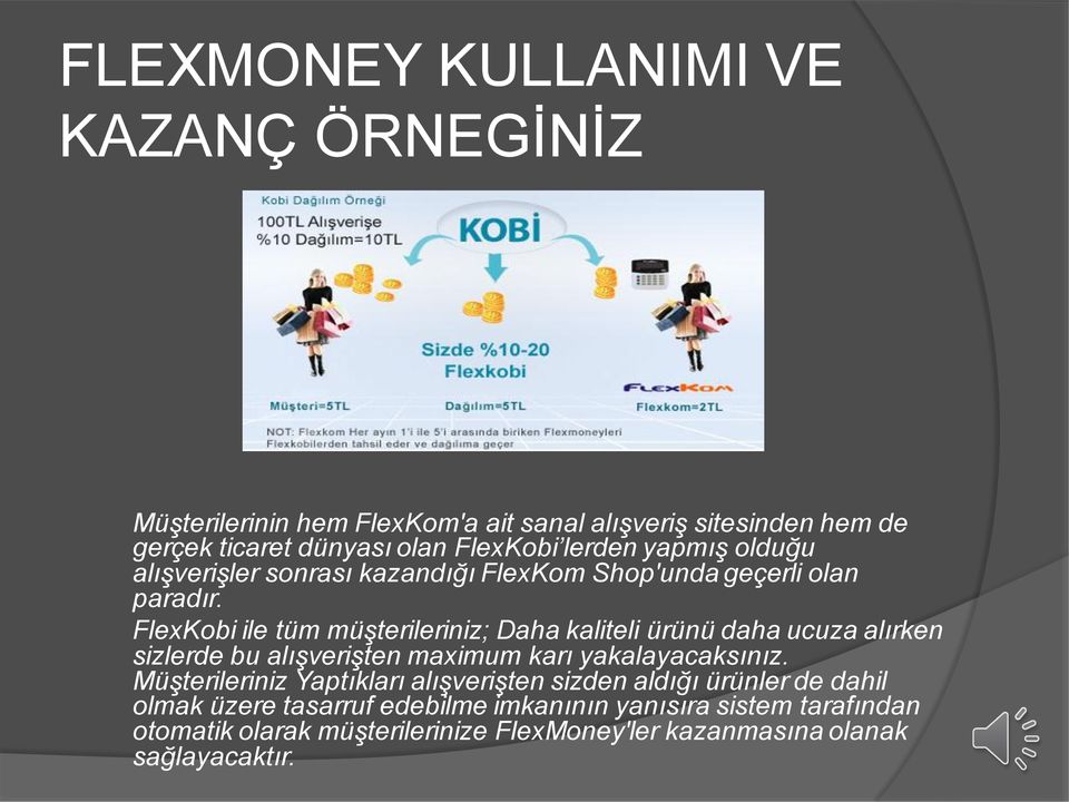 FlexKobi ile tüm müşterileriniz; Daha kaliteli ürünü daha ucuza alırken sizlerde bu alışverişten maximum karı yakalayacaksınız.