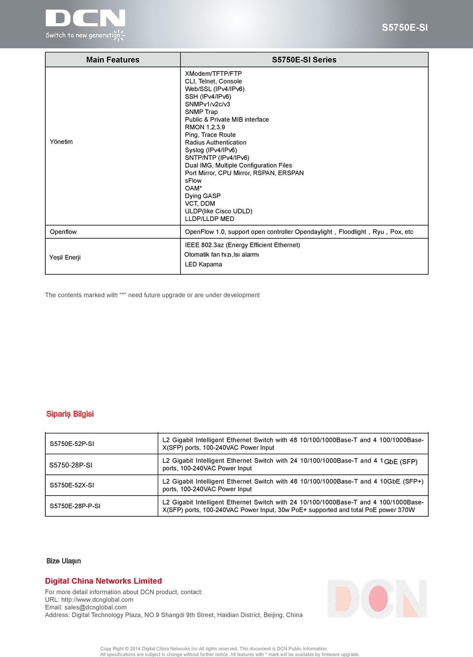 DDM ULDP(like Cisco UDLD) LLDP/LLDP MED OpenFlow 1.0, support open controller Opendaylight,Floodlight,Ryu,Pox, etc IEEE 802.