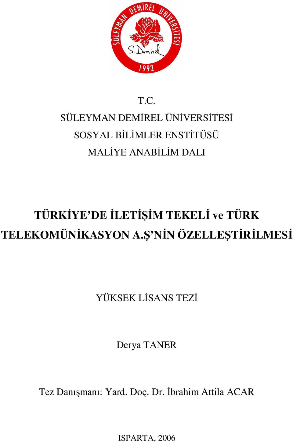 TELEKOMÜNİKASYON A.