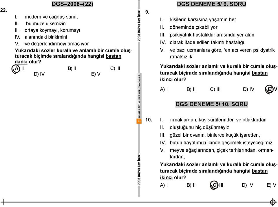 kişilerin karşısına yaşamın her II. döneminde çıkabiliyor III. psikiyatrik hastalıklar arasında yer alan IV. olarak ifade edilen takıntı hastalığı, V.