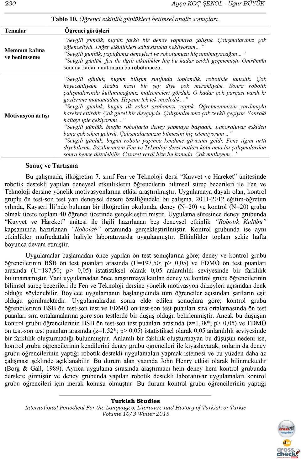 Diğer etkinlikleri sabırsızlıkla bekliyorum Sevgili günlük, yaptığımız deneyleri ve robotumuzu hiç unutmayacağım Sevgili günlük, fen ile ilgili etkinlikler hiç bu kadar zevkli geçmemişti.