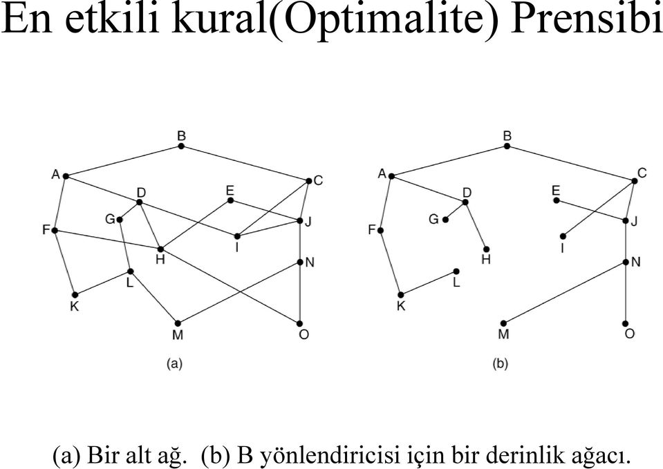 Prensibi (a) Bir alt ağ.