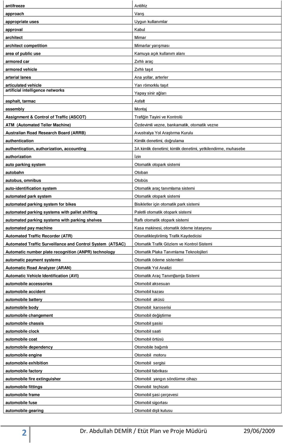 authorization auto parking system autobahn autobus, omnibus auto-identification system automated park system automated parking system for bikes automated parking systems with pallet shifting