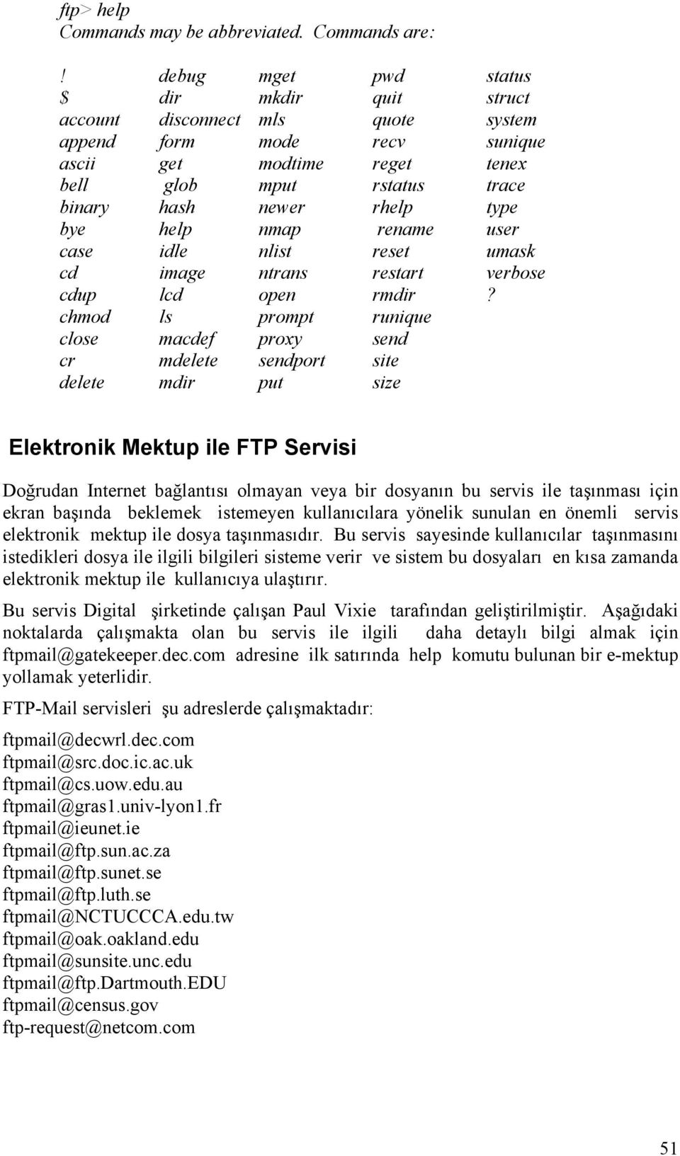 bye help nmap rename user case idle nlist reset umask cd image ntrans restart verbose cdup lcd open rmdir?