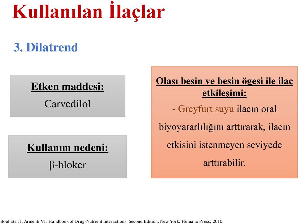 ögesi ile ilaç etkileşimi: - Greyfurt suyu ilacın oral biyoyararlılığını arttırarak,