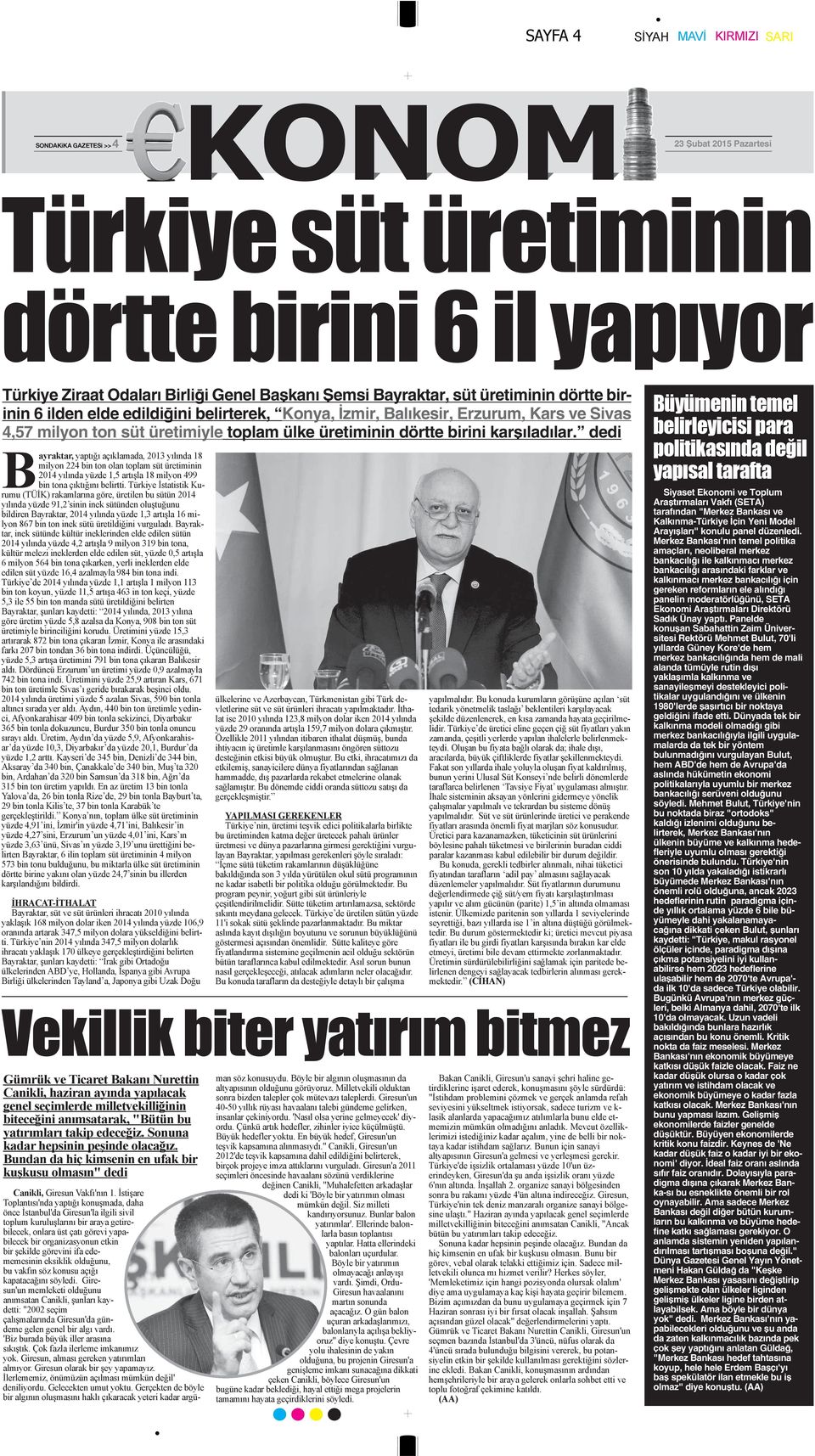 dedi Siyaset Ekonomi ve Toplum Araştırmaları Vakfı (SETA) tarafından "Merkez Bankası ve Kalkınma-Türkiye İçin Yeni Model Arayışları" konulu panel düzenledi.