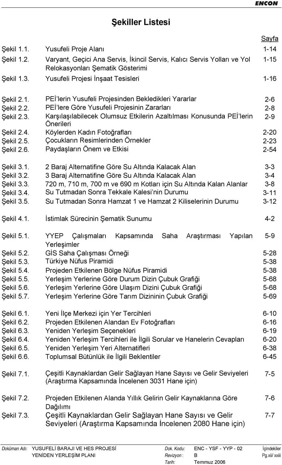 Karşılaşılabilecek Olumsuz Etkilerin Azaltılması Konusunda PEİ lerin 2-9 Önerileri Şekil 2.4. Köylerden Kadın Fotoğrafları 2-20 Şekil 2.5. Çocukların Resimlerinden Örnekler 2-23 Şekil 2.6.