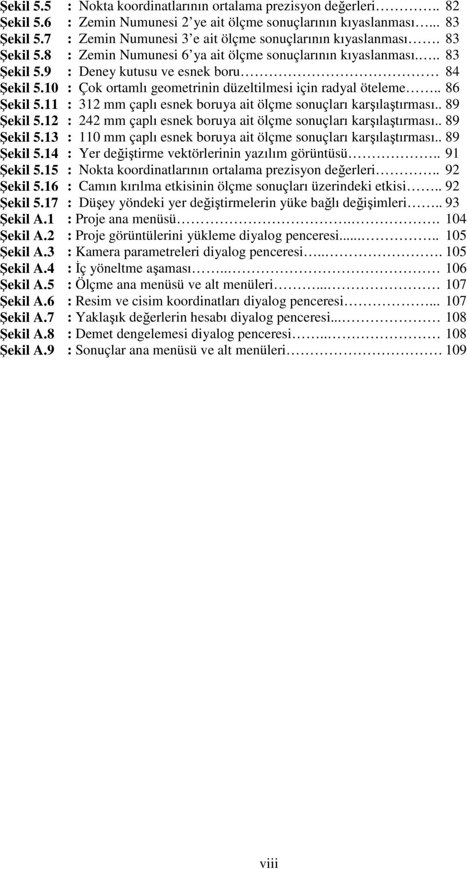 : Zemin Numunesi 6 ya ait ölçme sonuçlarının kıyaslanması... : Deney kutusu ve esnek boru : Çok ortamlı geometrinin düzeltilmesi için radyal öteleme.