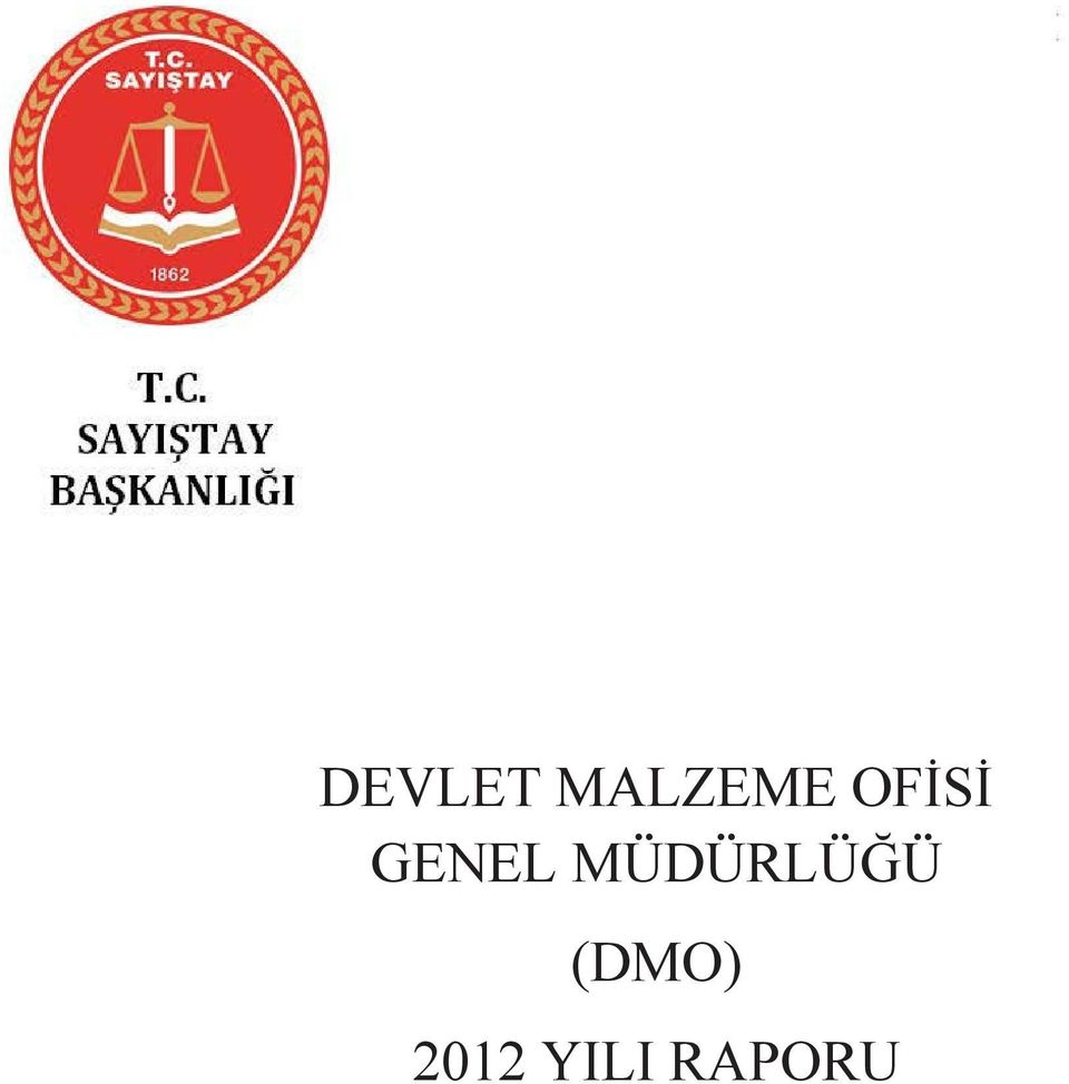 MÜESSESESİ 2012 YILI RAPORU DEVLET