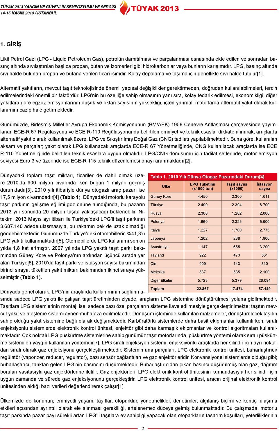 Alternatif yakıtların, mevcut taşıt teknolojisinde önemli yapısal değişiklikler gerektirmeden, doğrudan kullanılabilmeleri, tercih edilmelerindeki önemli bir faktördür.