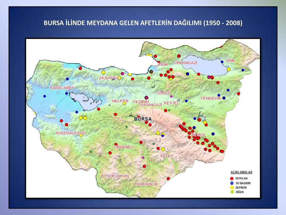 AFETLERİN