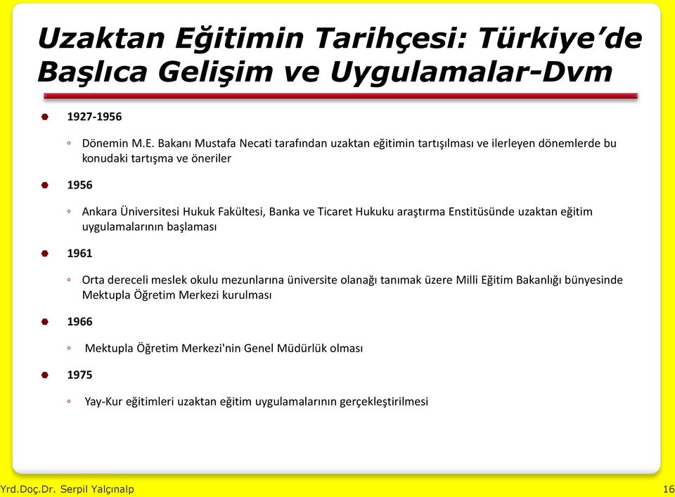 Bakanı Mustafa Necati tarafından uzaktan eğitimin tartışılması ve ilerleyen dönemlerde bu konudaki tartışma ve öneriler Ankara Üniversitesi Hukuk Fakültesi, Banka