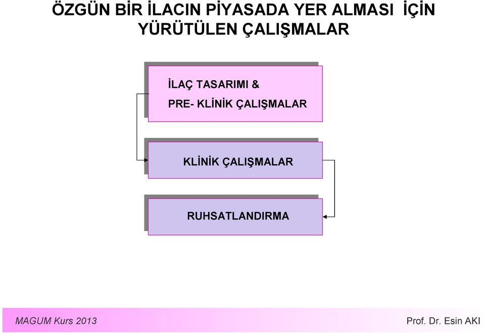 İLAÇ TASARIMI & PRE- KLİNİK