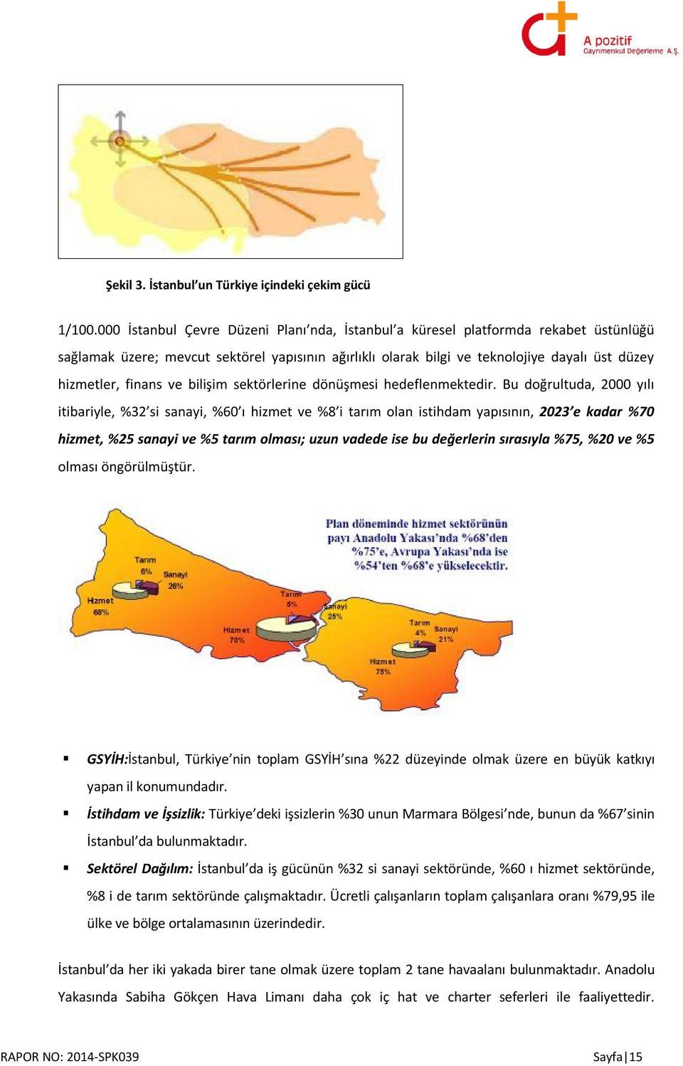 ve bilişim sektörlerine dönüşmesi hedeflenmektedir.