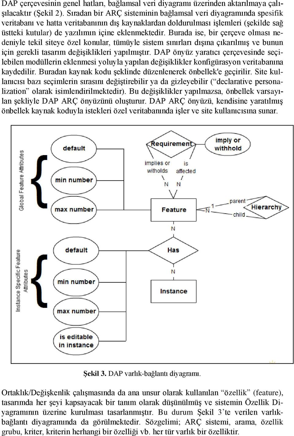 eklenmektedir. Burada ise, bir çerçeve olması nedeniyle tekil siteye özel konular, tümüyle sistem sınırları dışına çıkarılmış ve bunun için gerekli tasarım değişiklikleri yapılmıştır.