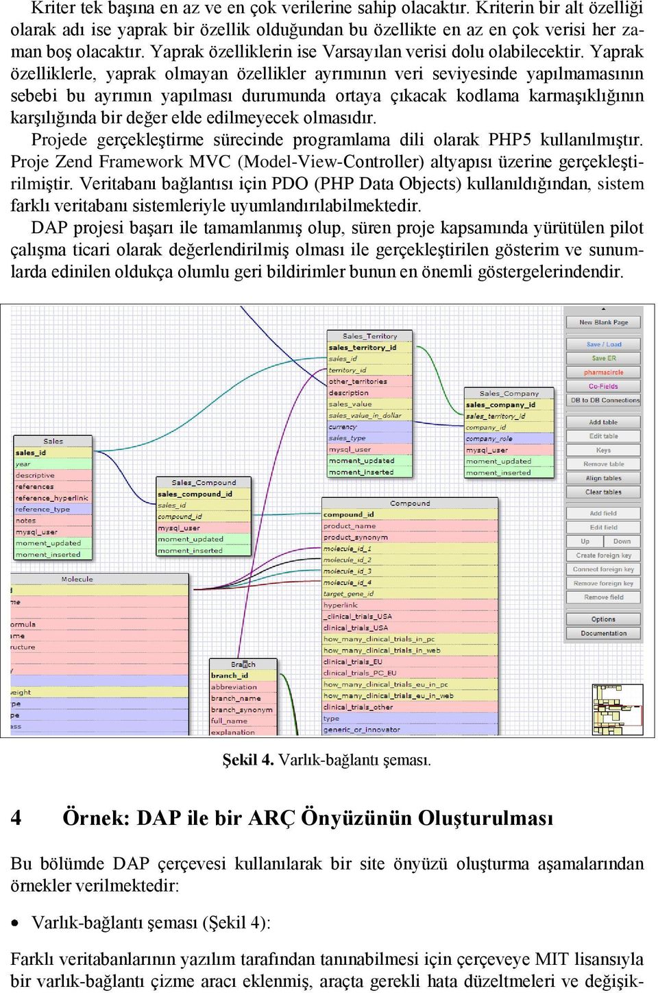 Yaprak özelliklerle, yaprak olmayan özellikler ayrımının veri seviyesinde yapılmamasının sebebi bu ayrımın yapılması durumunda ortaya çıkacak kodlama karmaşıklığının karşılığında bir değer elde