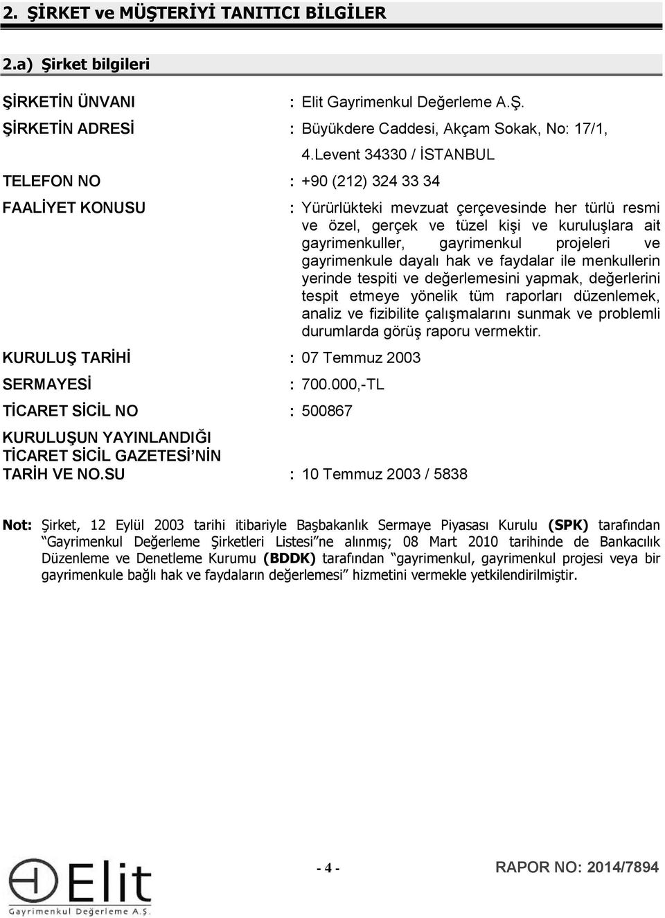 kuruluşlara ait gayrimenkuller, gayrimenkul projeleri ve gayrimenkule dayalı hak ve faydalar ile menkullerin yerinde tespiti ve değerlemesini yapmak, değerlerini tespit etmeye yönelik tüm raporları