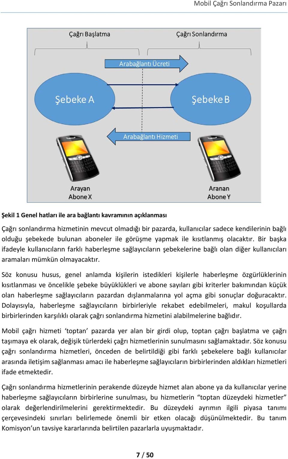 Söz konusu husus, genel anlamda kişilerin istedikleri kişilerle haberleşme özgürlüklerinin kısıtlanması ve öncelikle şebeke büyüklükleri ve abone sayıları gibi kriterler bakımından küçük olan