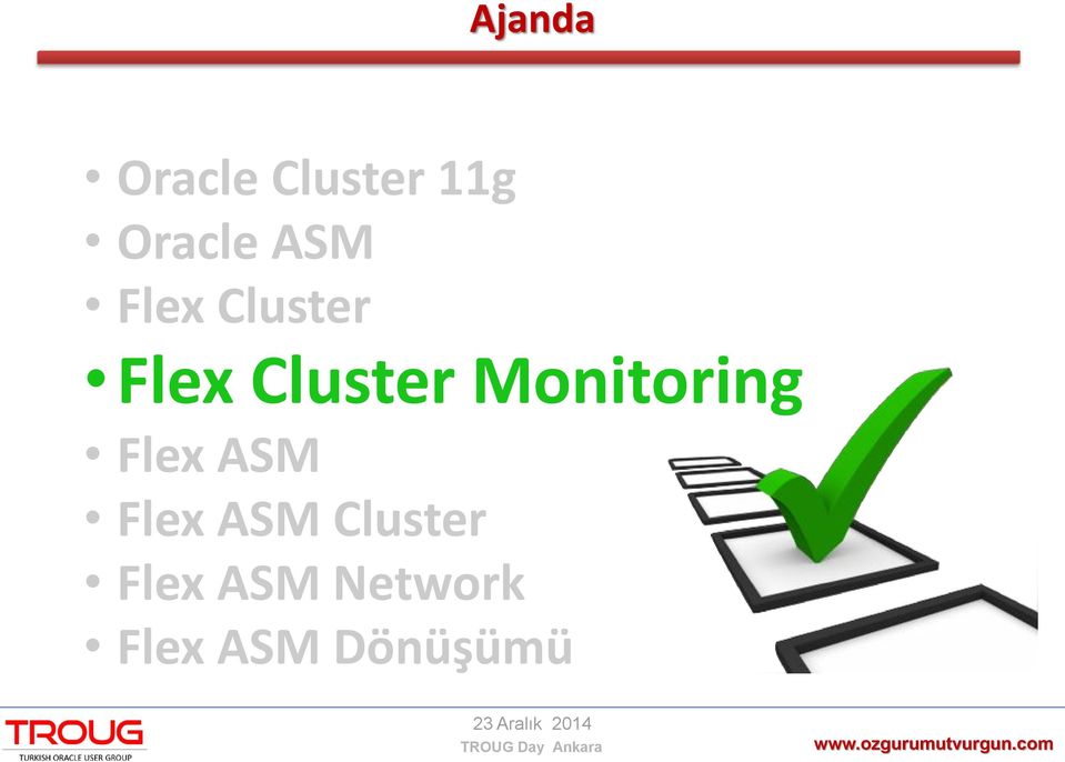 Monitoring Flex ASM Flex ASM