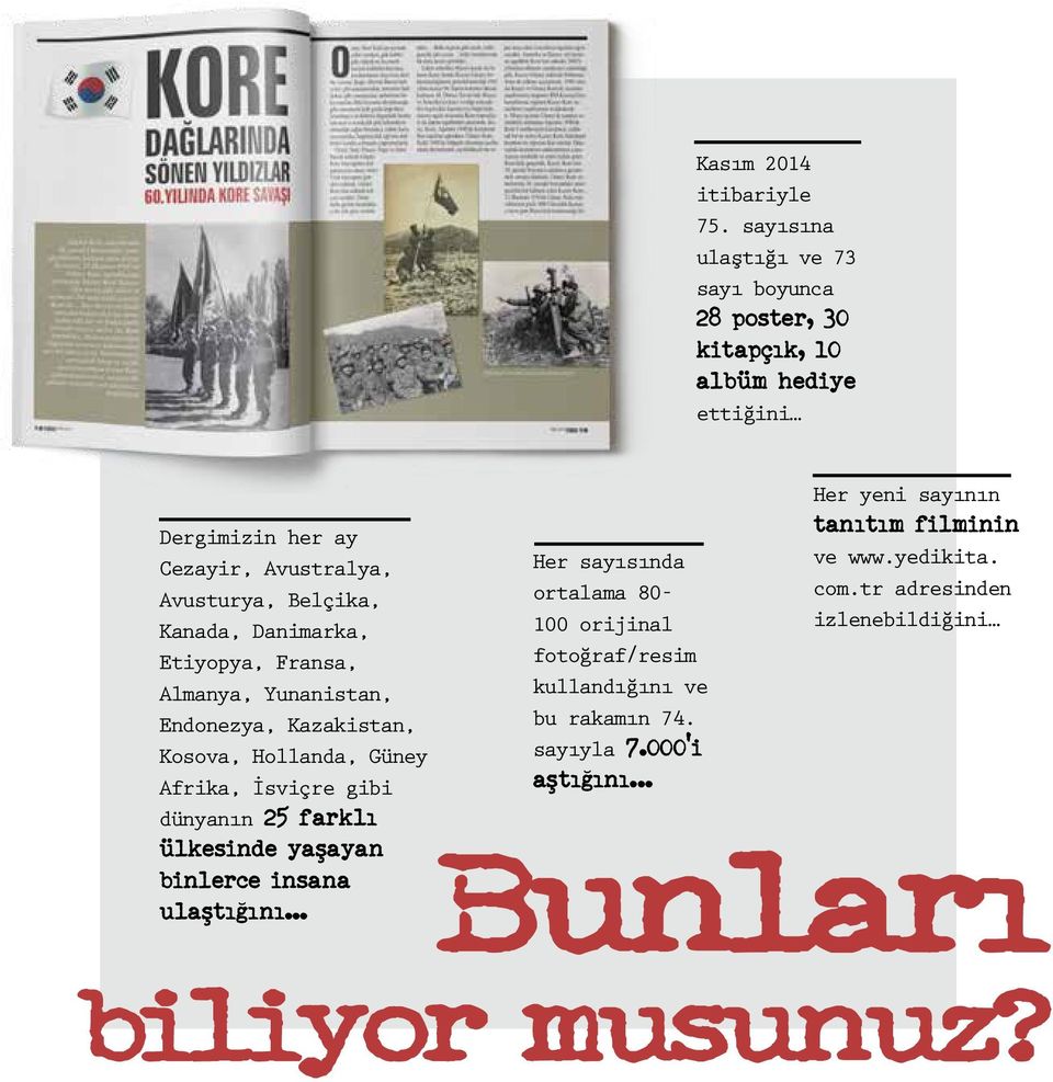 Kanada, Danimarka, Etiyopya, Fransa, Almanya, Yunanistan, Endonezya, Kazakistan, Kosova, Hollanda, Güney Afrika, İsviçre gibi dünyanın 25 farklı