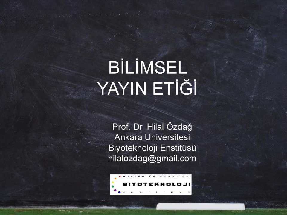 Üniversitesi Biyoteknoloji