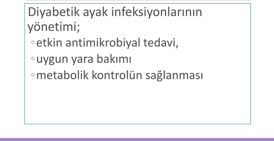 etkin antimikrobiyal tedavi,