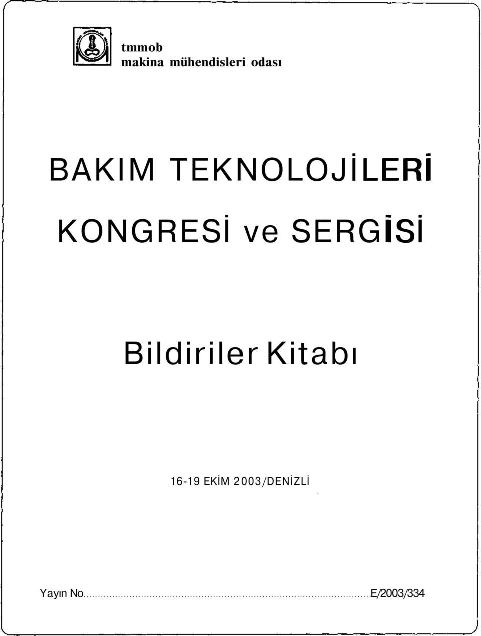 SERGİSİ Bildiriler Kitabı 6-9