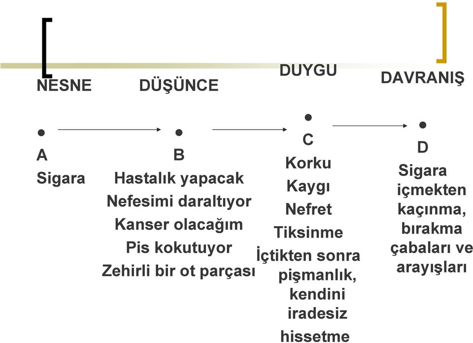 kokutuyor İçtikten sonra Zehirli bir ot parçası pişmanlık, kendini