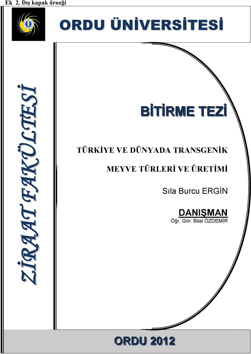 DÜNYADA TRANSGENİK MEYVE TÜRLERİ VE ÜRETİMİ