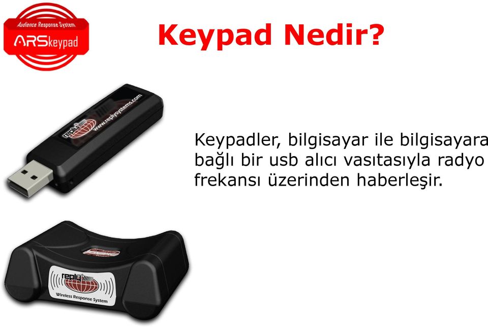 bilgisayara bağlı bir usb